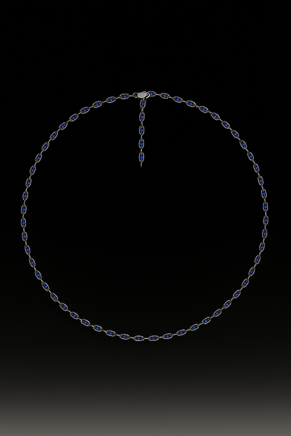 Pavé Chain Adjustable Necklace