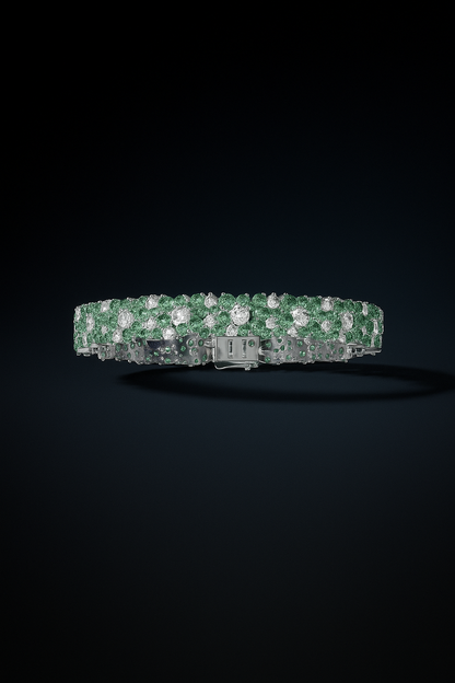 Pastel Green Drop Bracelet