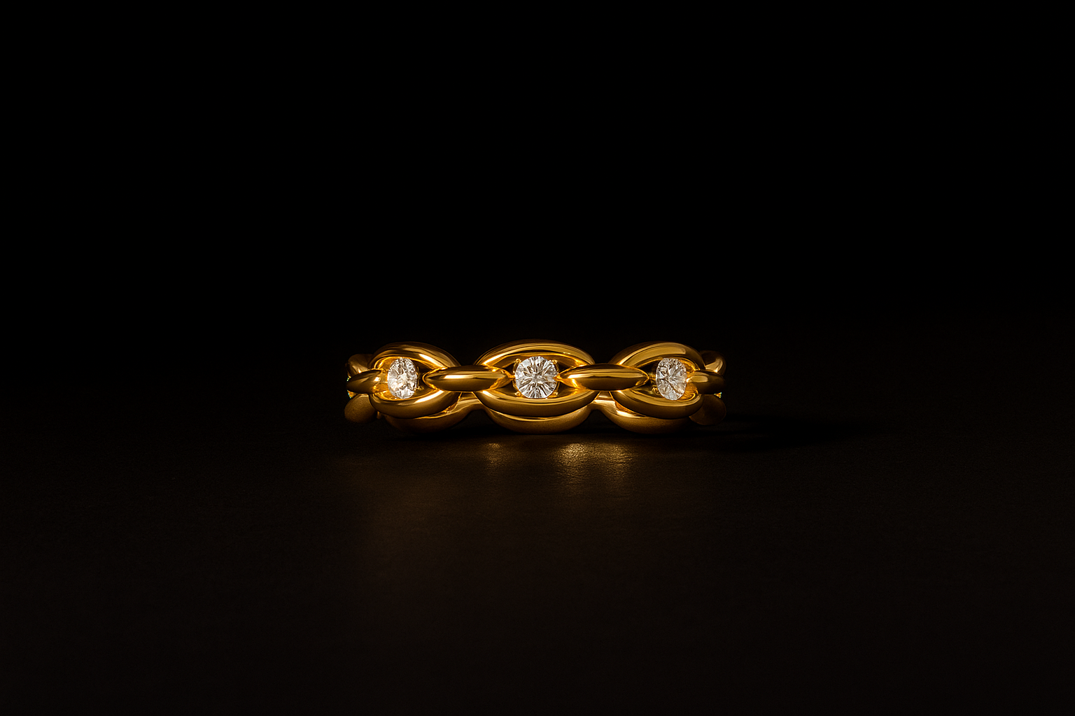 Pavé Chain Ring