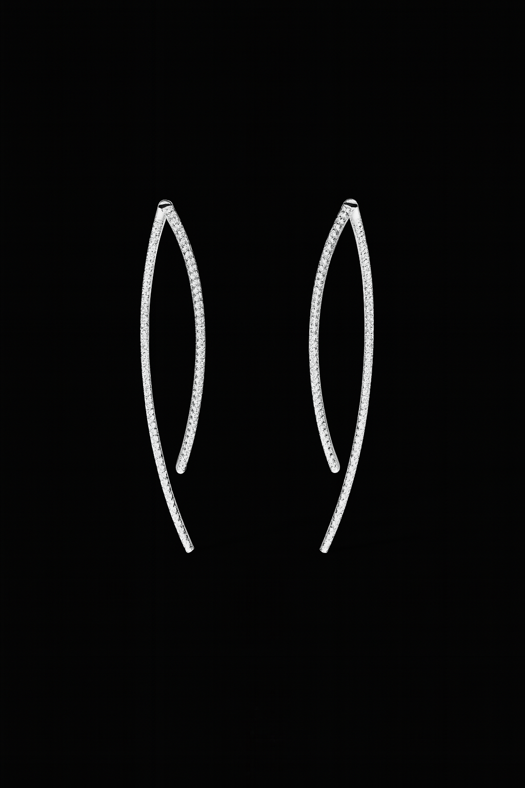 Paved Geometric Ear Jackets