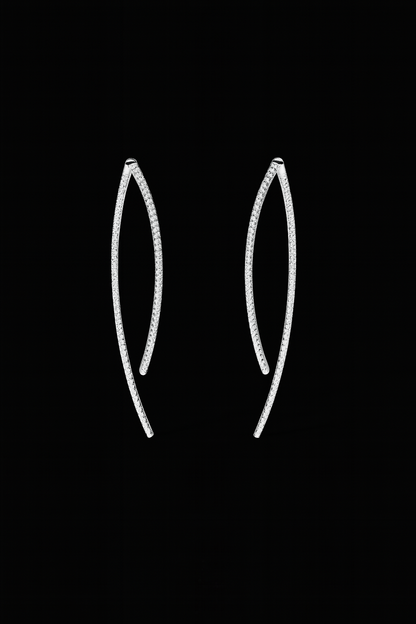 Paved Geometric Ear Jackets