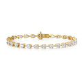 Pear Diamond Tennis Bracelet