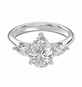 Pear Trilogy Ring
