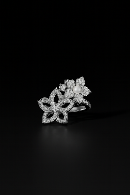Pearl Blossom Ring