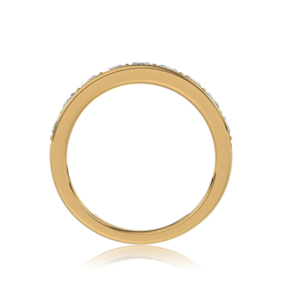 Round 50% Eternity Ring