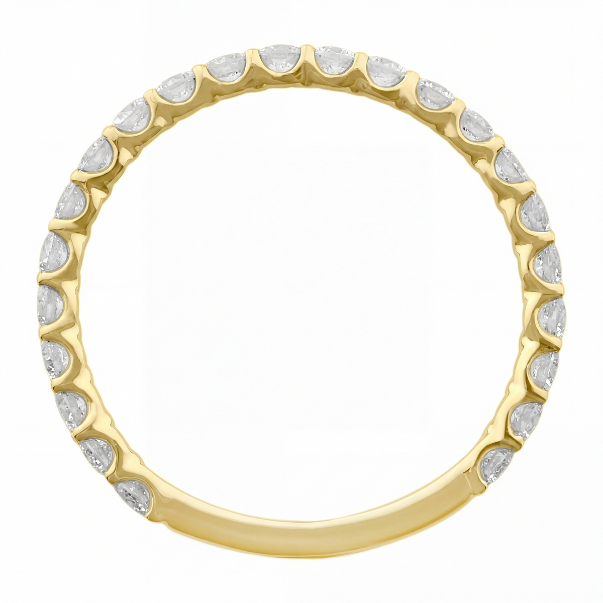 Round 80% Eternity Ring