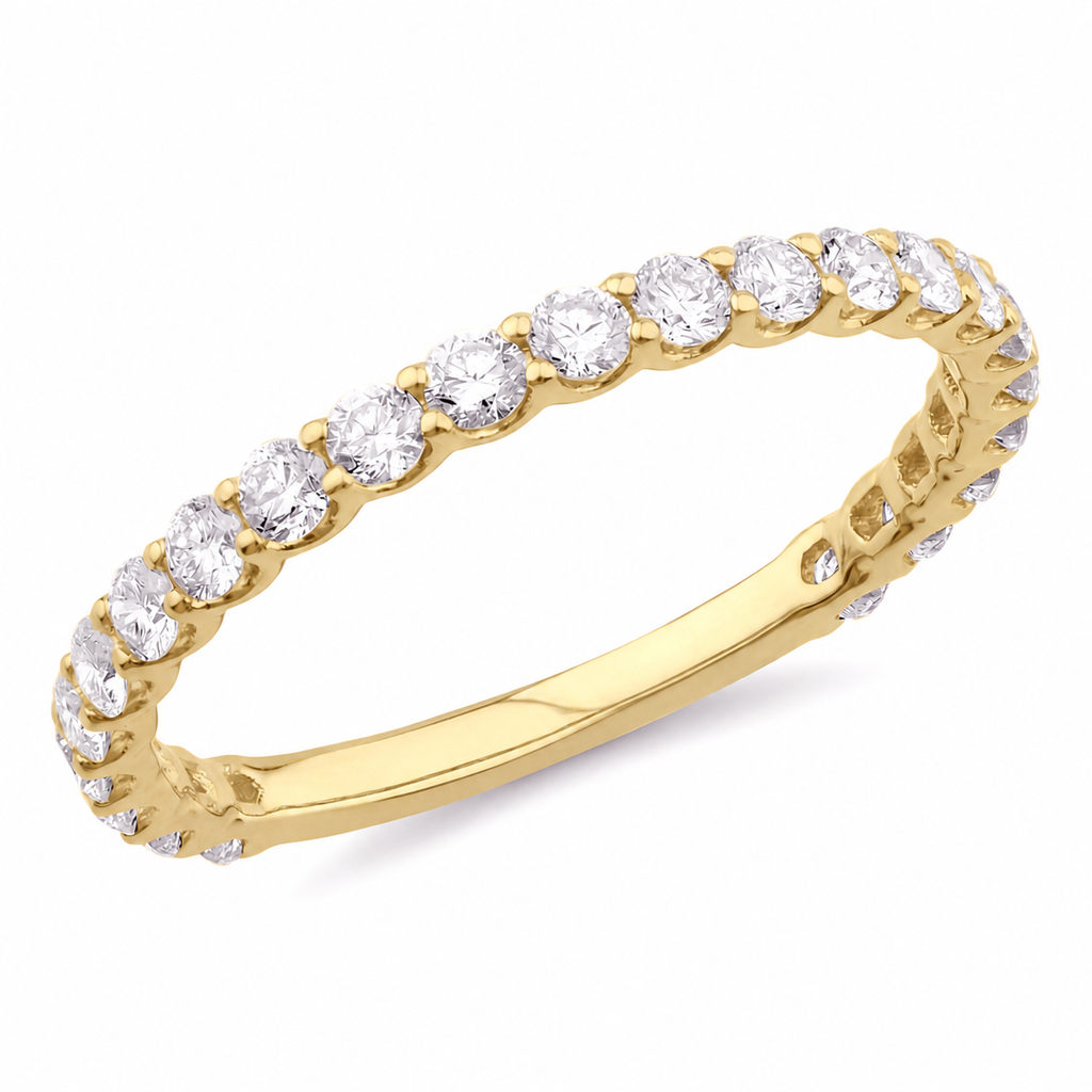 Round 80% Eternity Ring