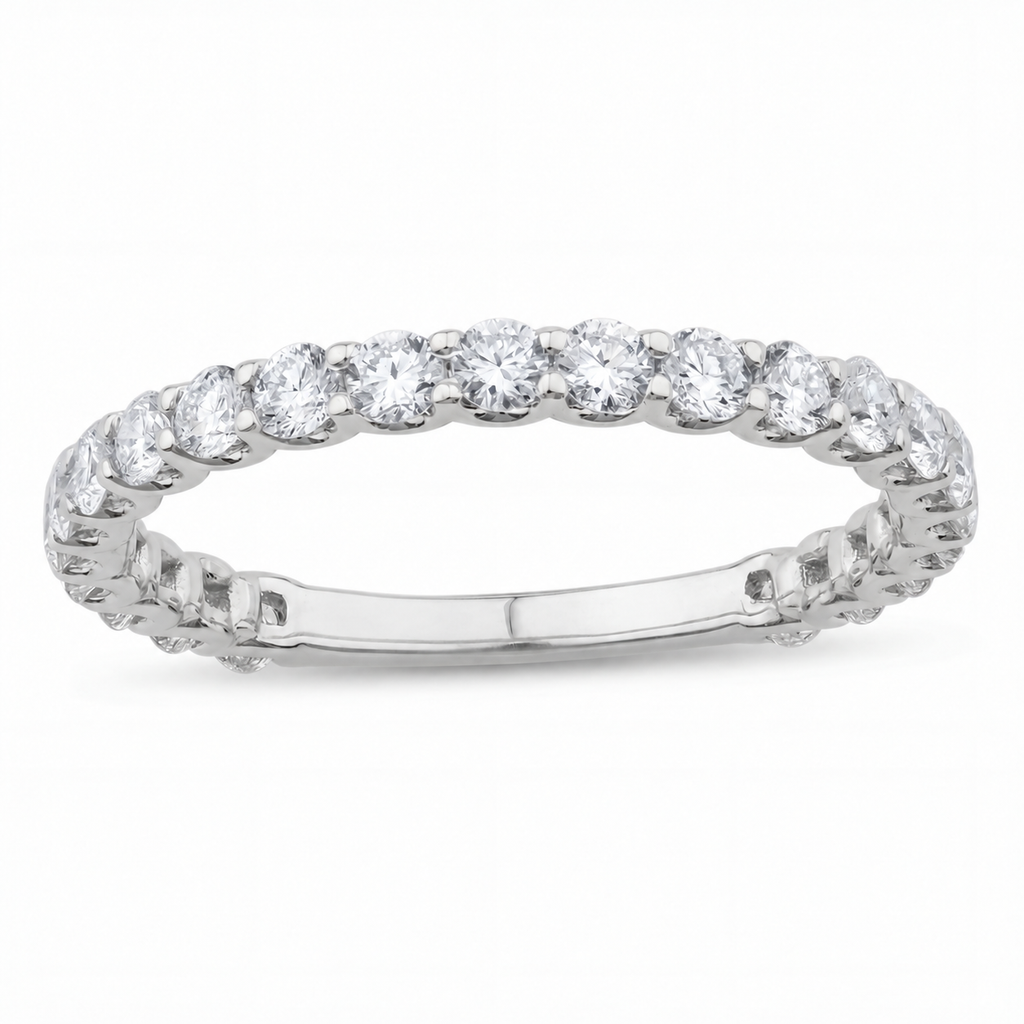 Round 80% Eternity Ring