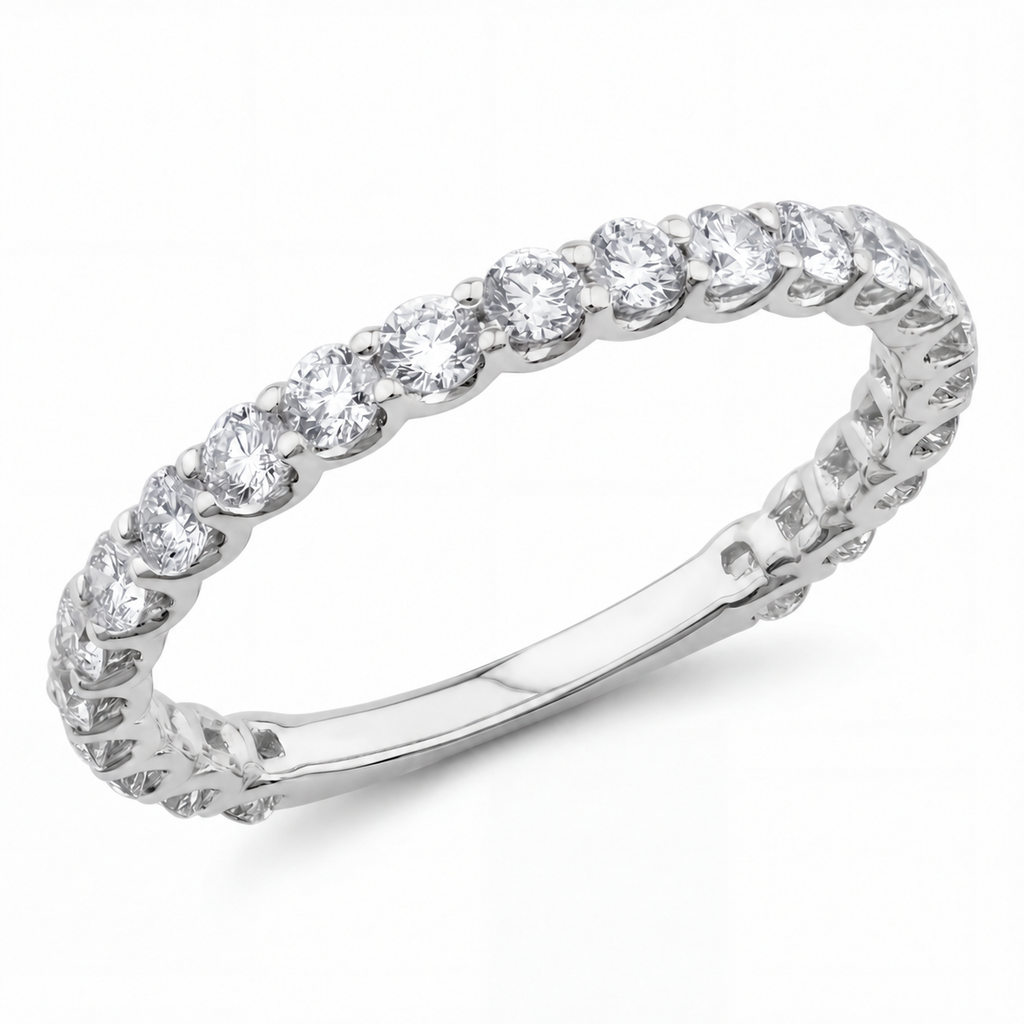 Round 80% Eternity Ring