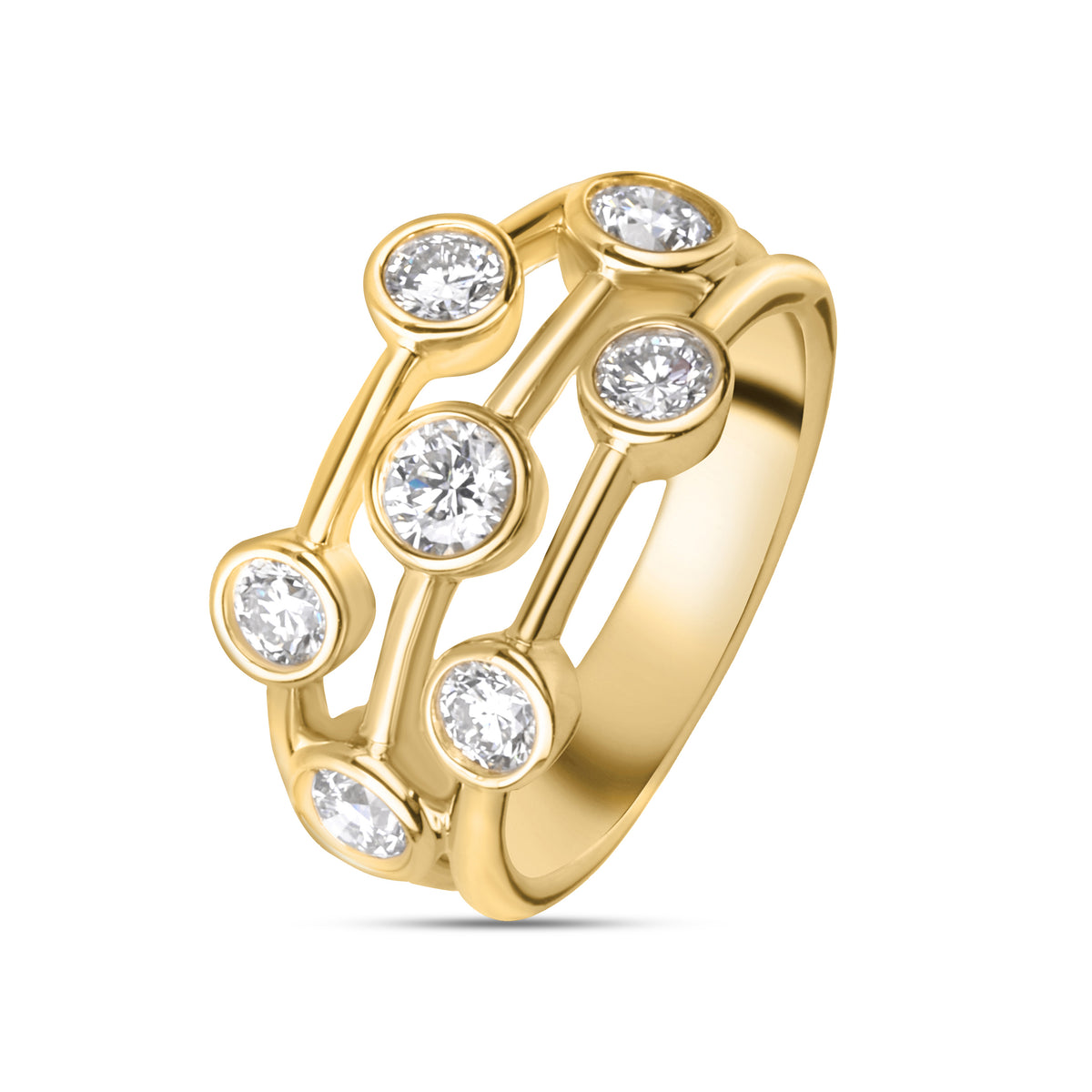 Round Bezel Ring