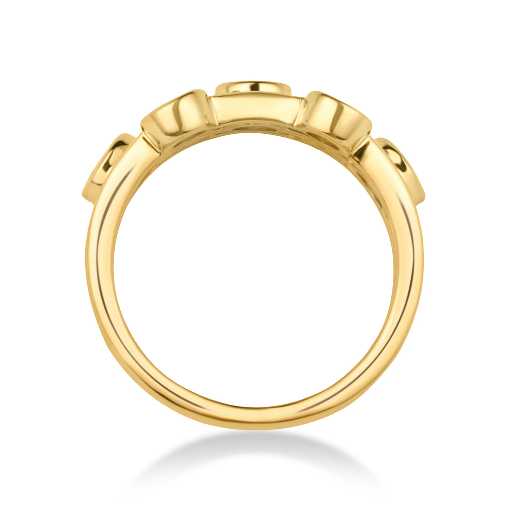 Round Bezel Ring