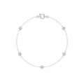 Round Diamond Chain Bracelet
