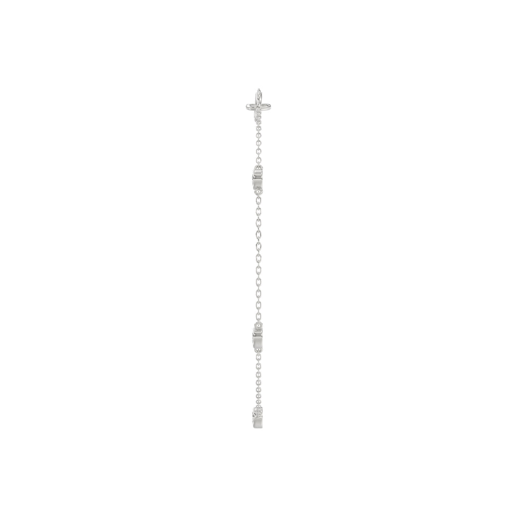 Round Diamond Chain Bracelet