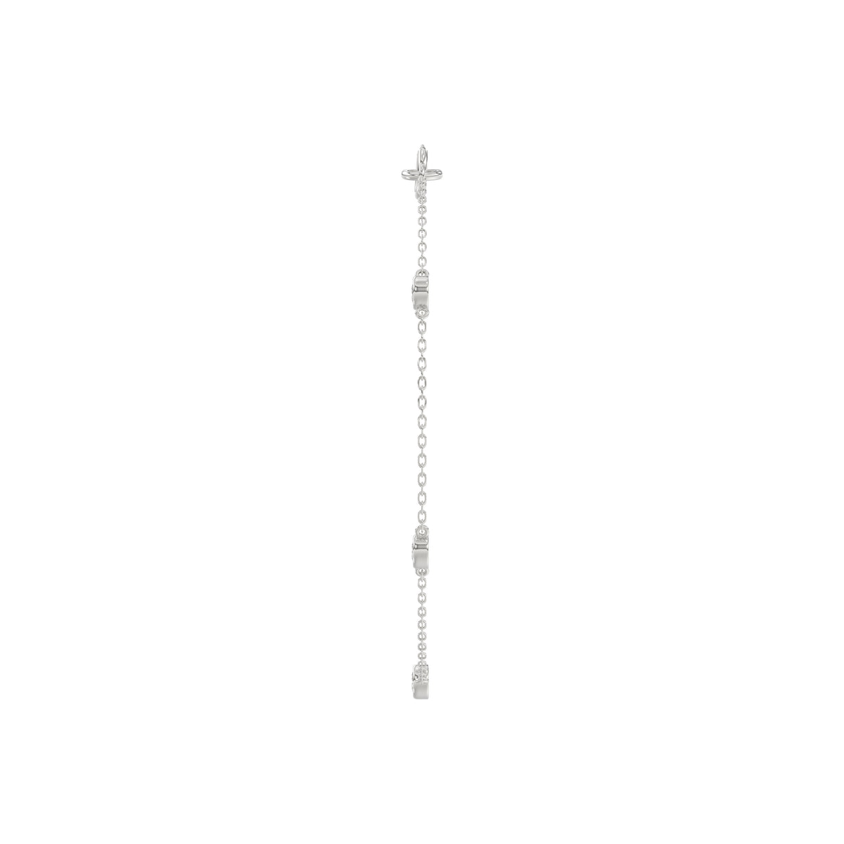 Round Diamond Chain Bracelet