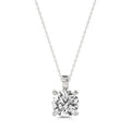 Round Diamond Solitaire Necklace