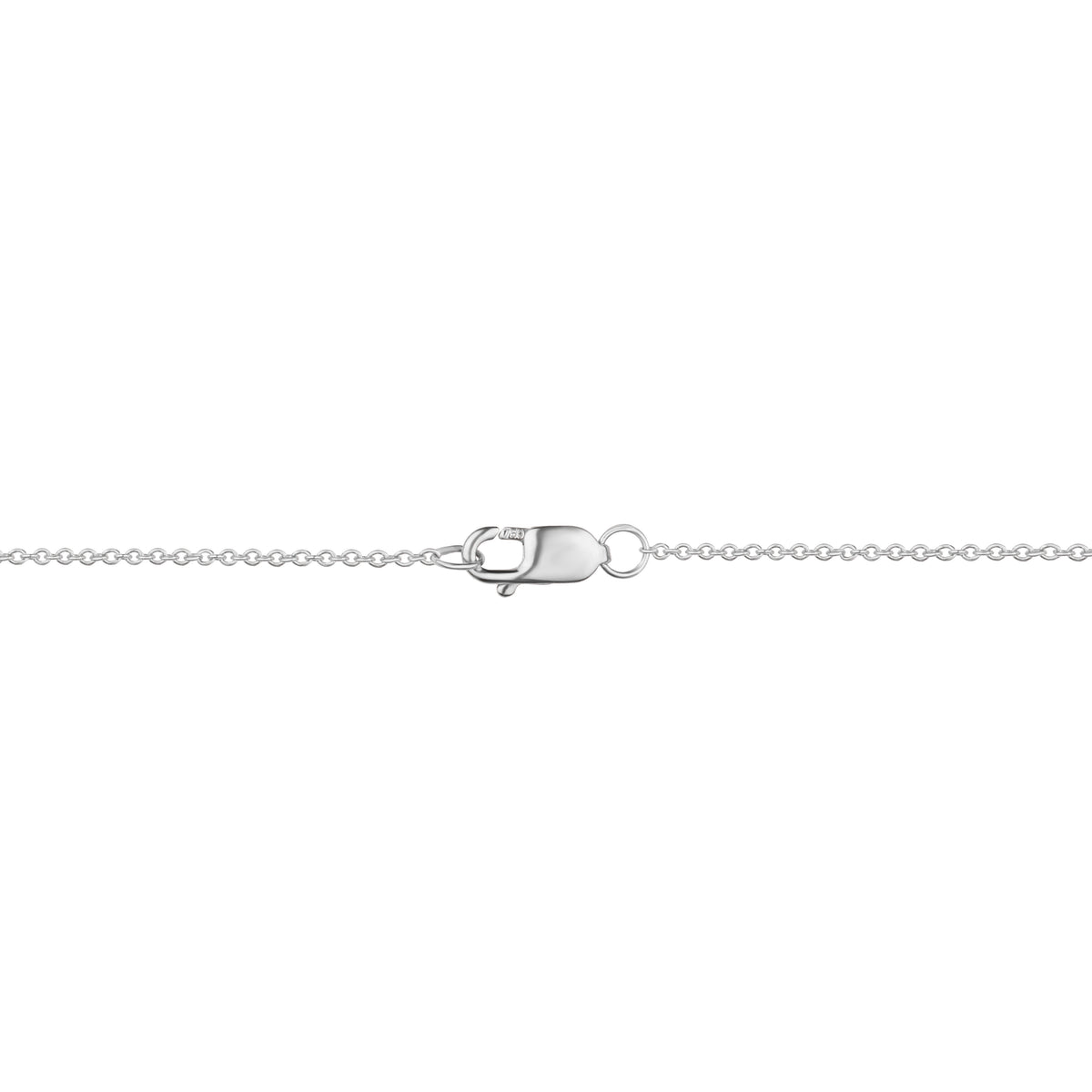 Round Halo Diamond Necklace
