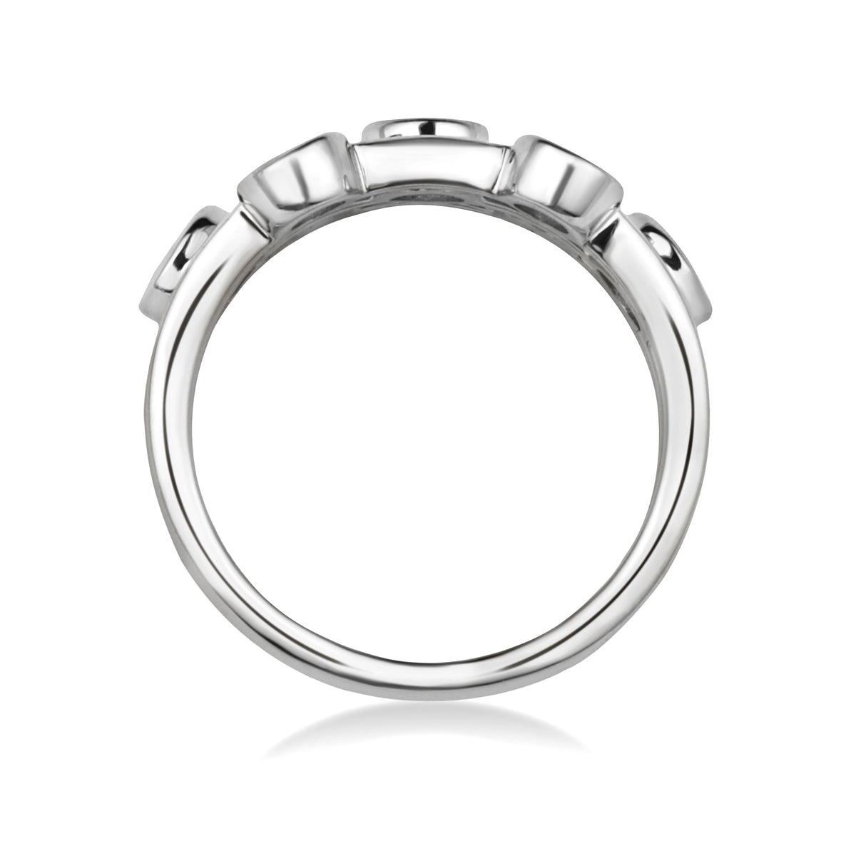 Round Bezel Ring
