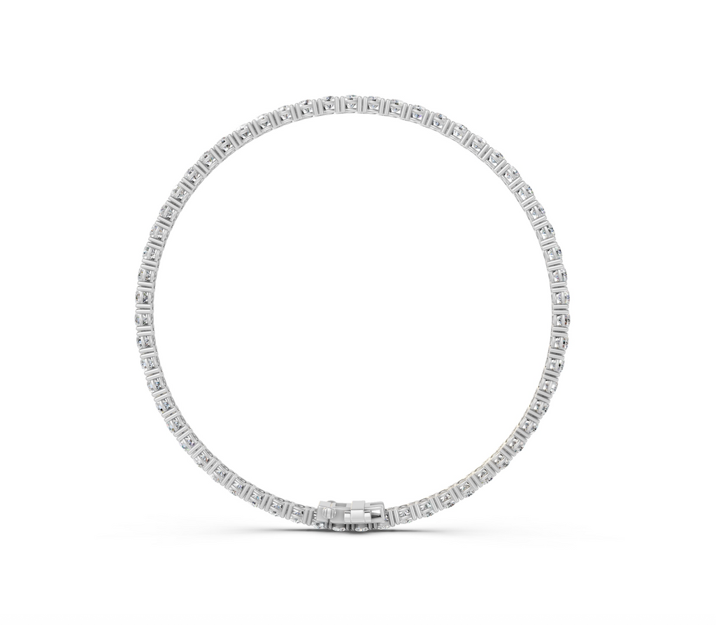 Round Diamond Tennis Bracelet