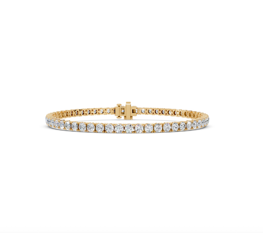 Round Diamond Tennis Bracelet