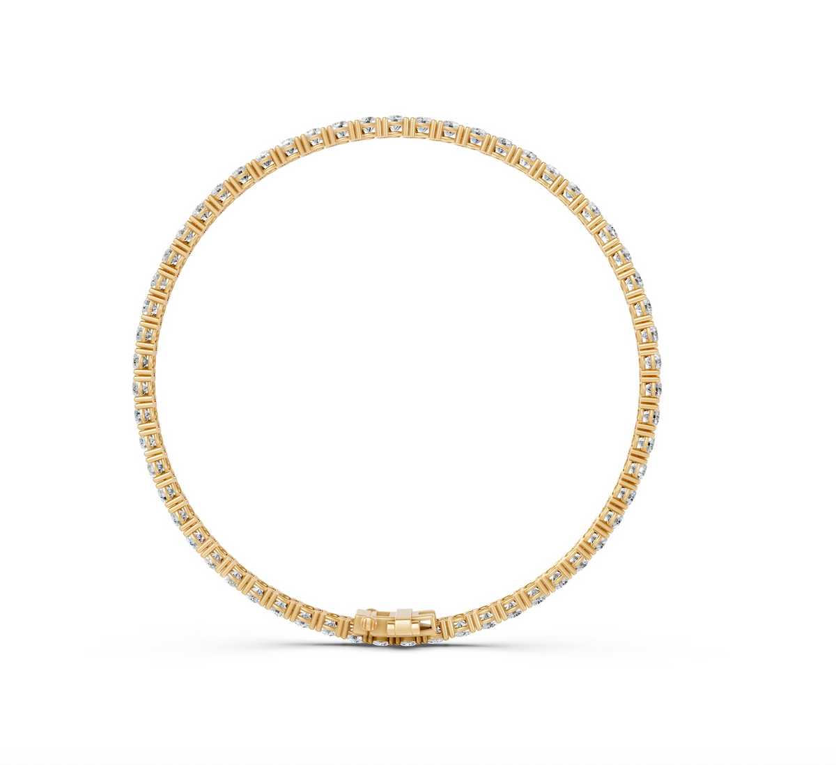 Round Diamond Tennis Bracelet