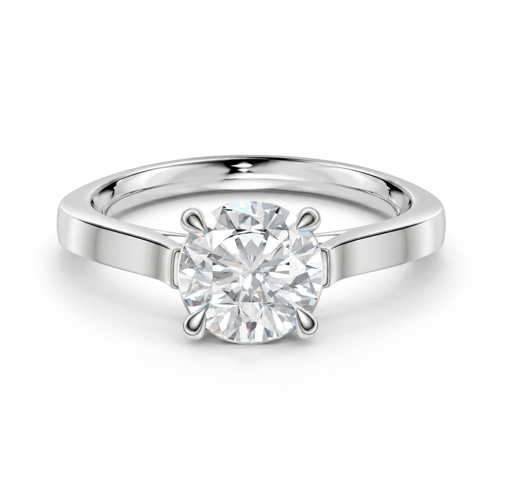 Round Solitaire Ring