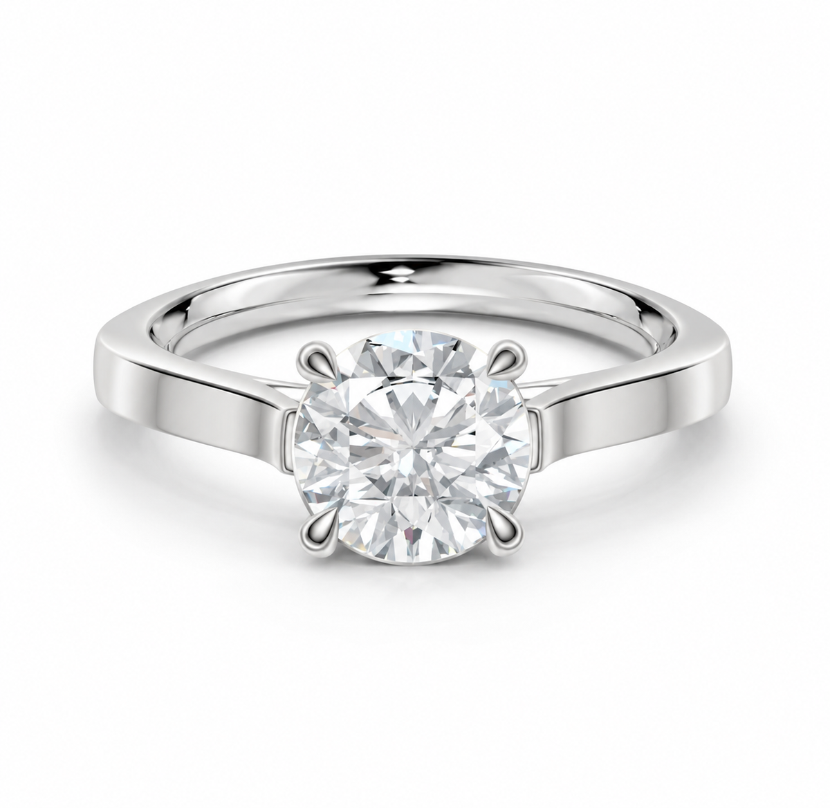 Round Solitaire Ring