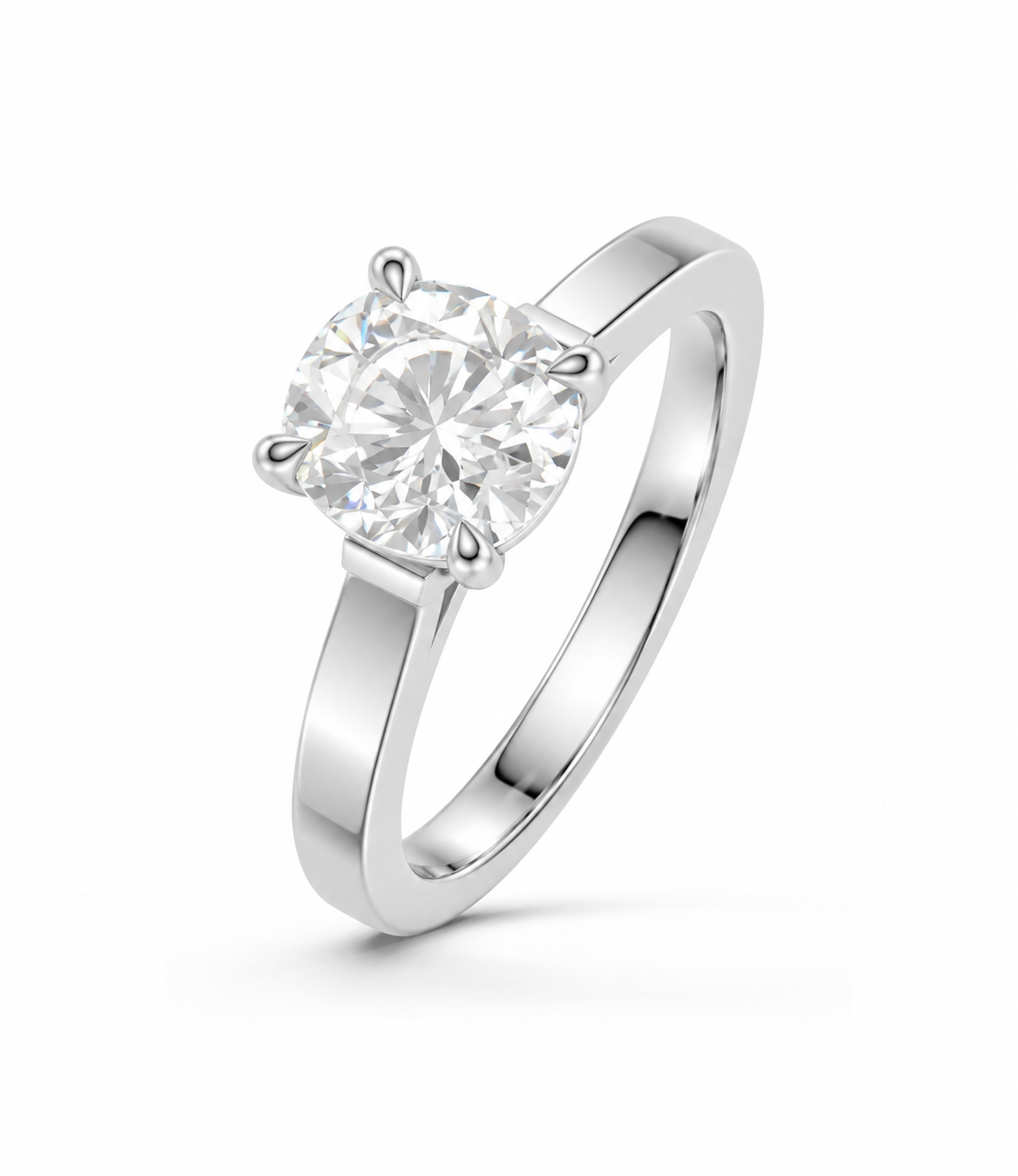 Round Solitaire Ring
