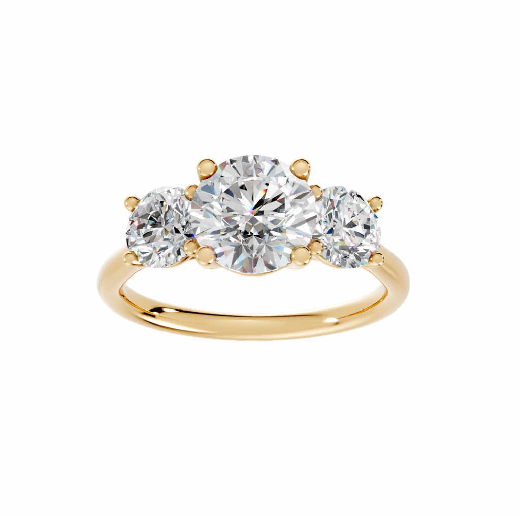 Round Trilogy Ring