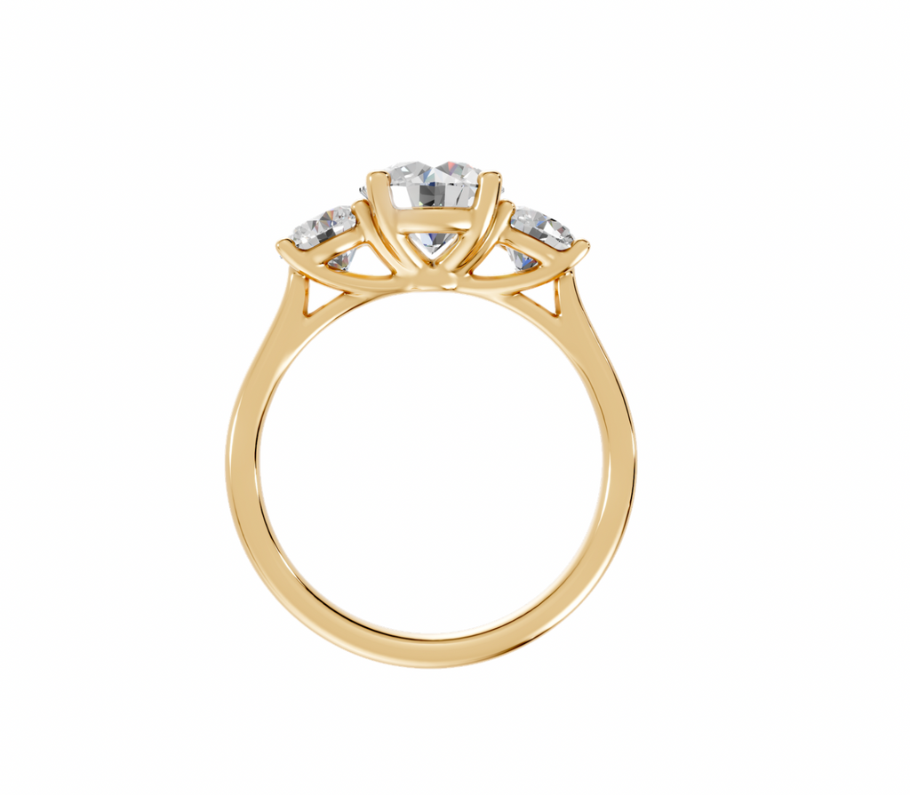 Round Trilogy Ring