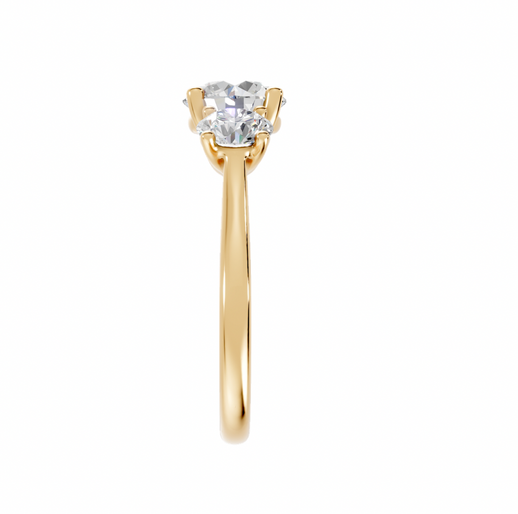Round Trilogy Ring