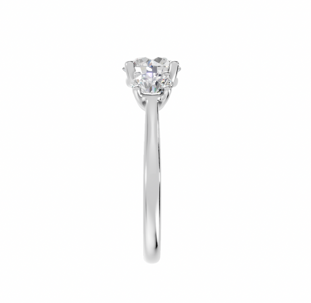 Round Trilogy Ring