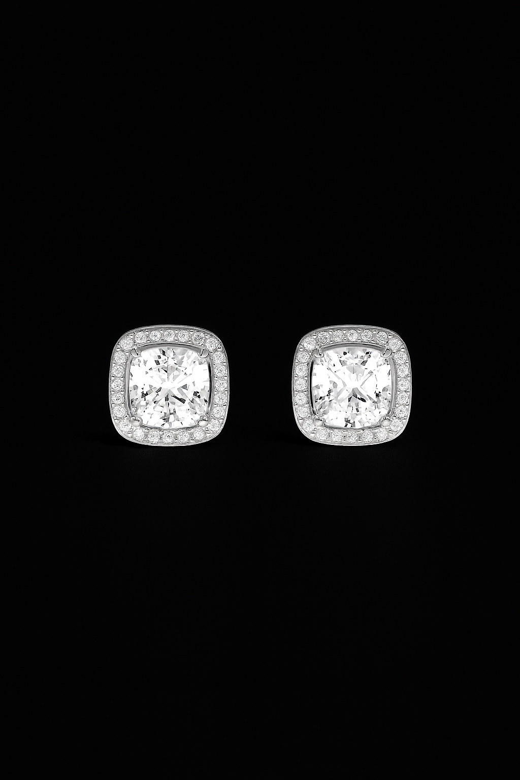 Square Stud Earrings