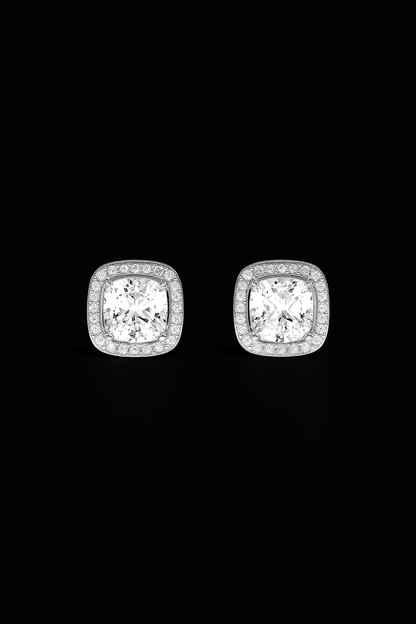 Square Stud Earrings