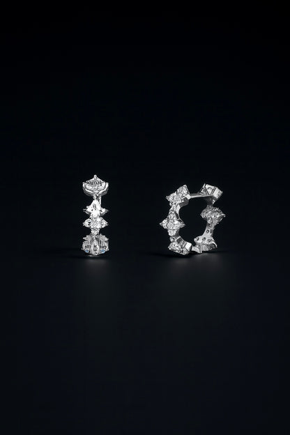 Spark Huggie Earrings