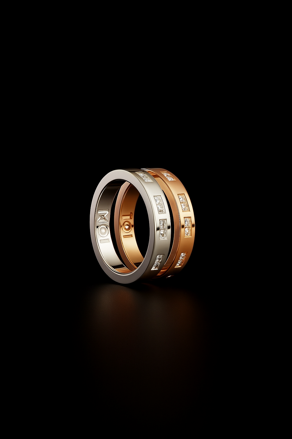 TOI MOI Morse Code Ring