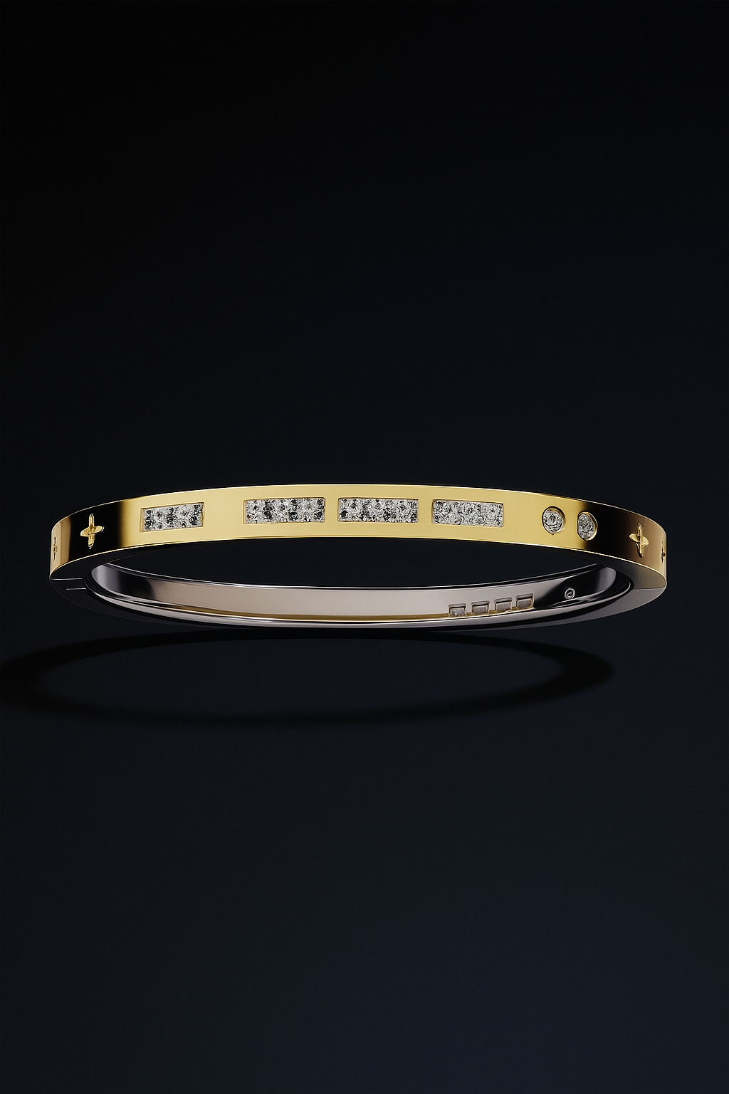 TOI MOI Morse Code Bangle