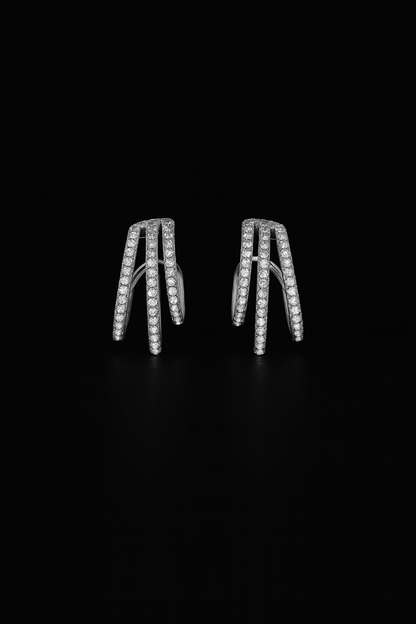 Triple Hoop Earrings
