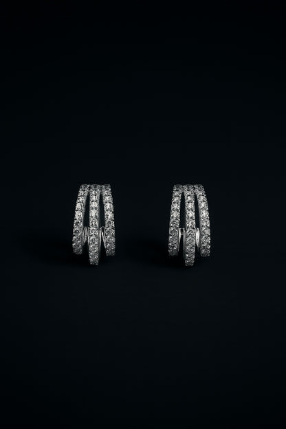 Triple Hoop Earrings