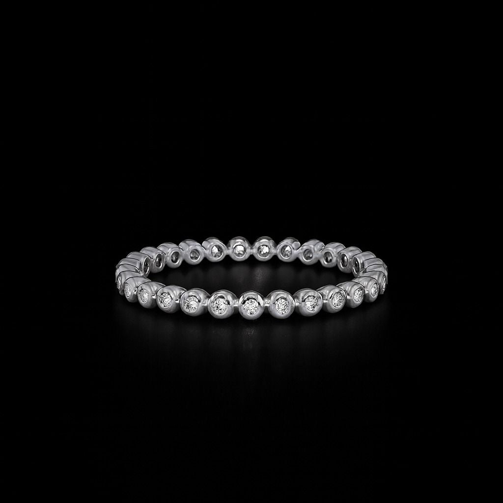 Diamond Solid Gold Eternity Ring