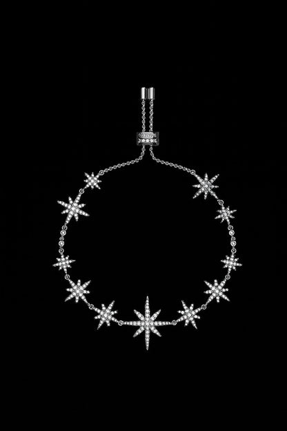 Multi-Météorites Adjustable Bracelet