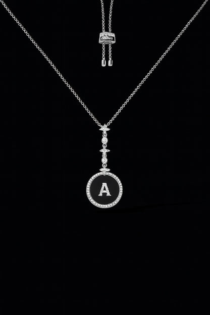 Alphabet Eternelle Adjustable Necklace