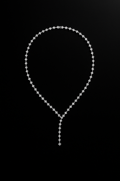 Y-Drop Spark Adjustable Necklace