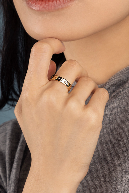 LOVE Morse Code Ring