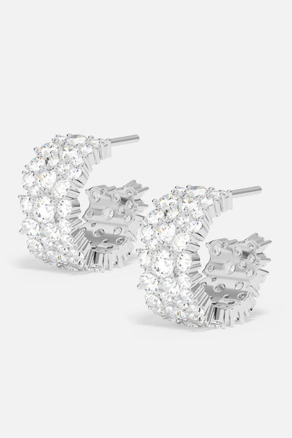 Drop Huggie Earrings